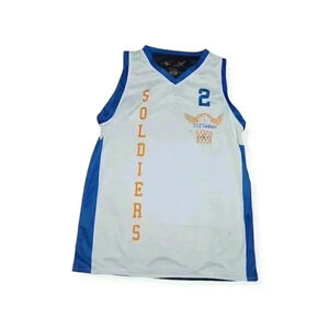 Small Town Elite Soldiers Men's Reversible Basketball Jersey Sleeveless Size M